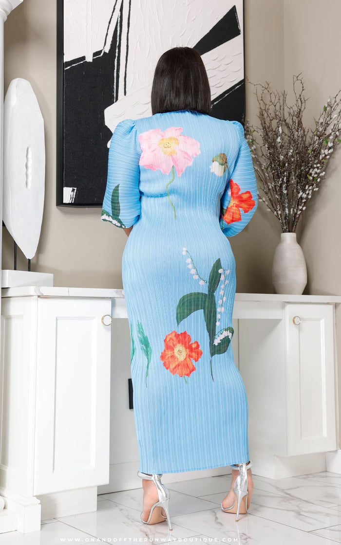 Spring'n | Blue | Review Description & Return Policy