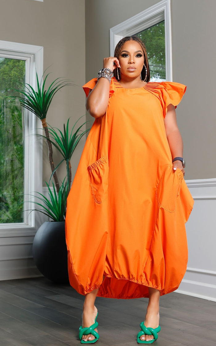 Casual Goodness | Orange | Review Description & Refund Policy