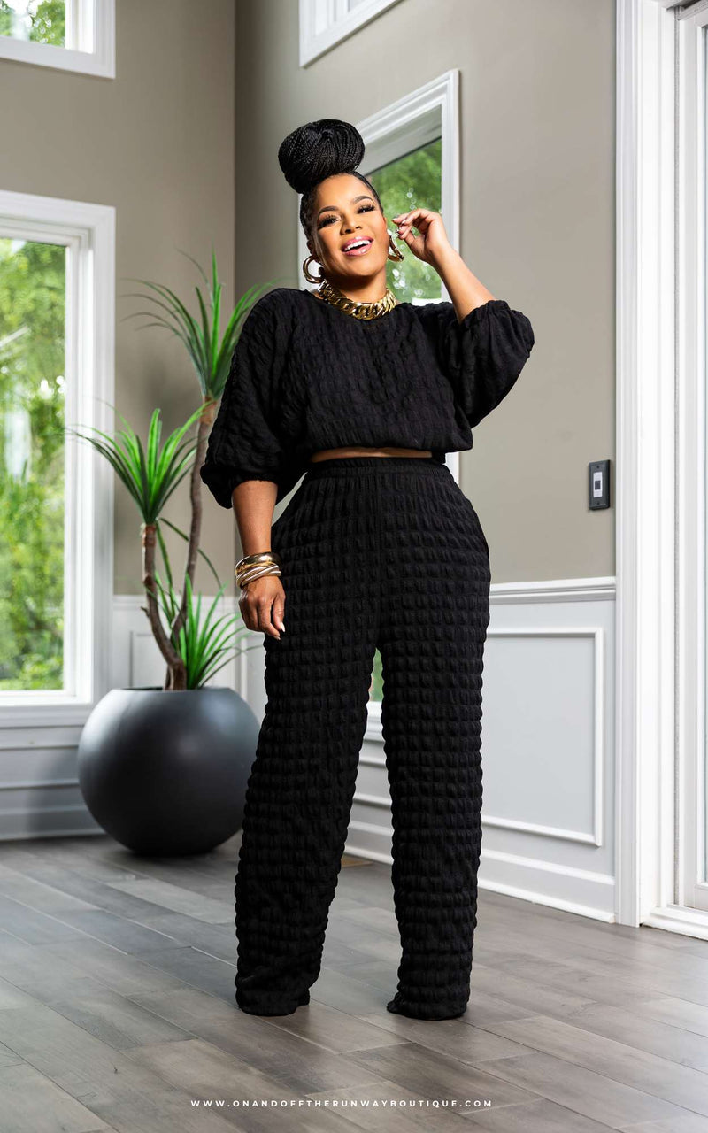 Issa A Day Party | Black  | Review Description & Return Policy