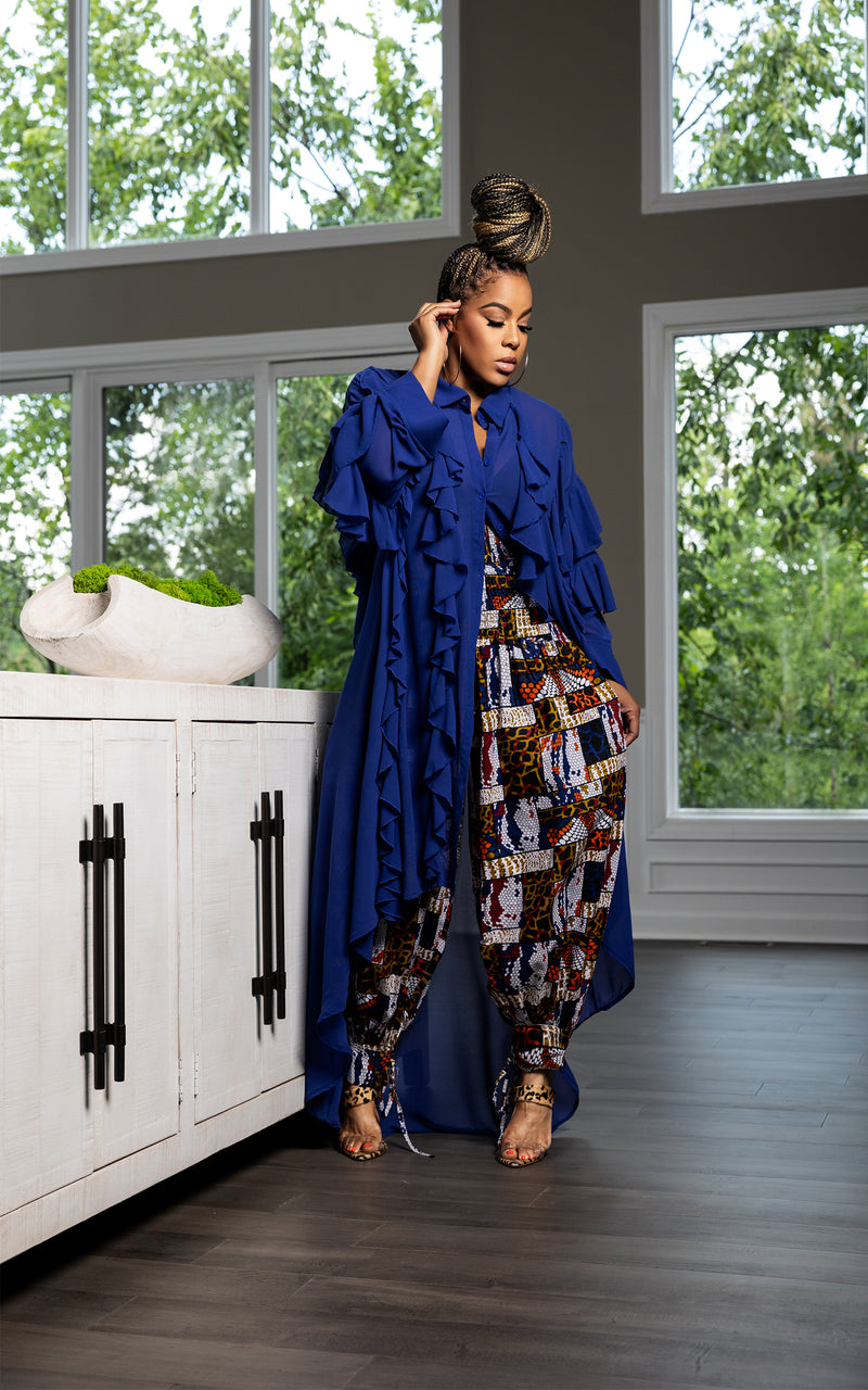 Sheer Bliss | Royal Blue | Review Description & Return Policy