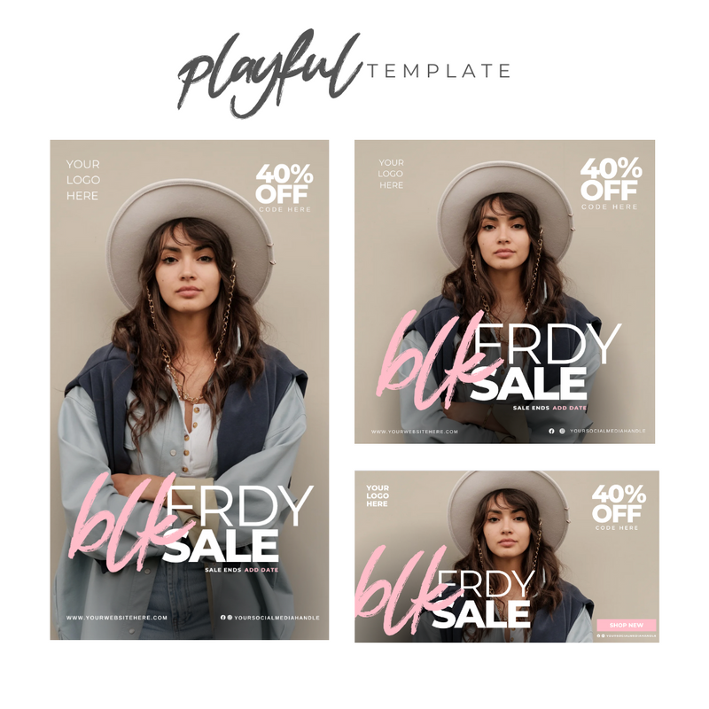 SOCIAL MEDIA TEMPLATES I Read Description Before Purchase