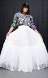 Just Girly (White) | Skirt | Please Review Description & Covid-19 Policy